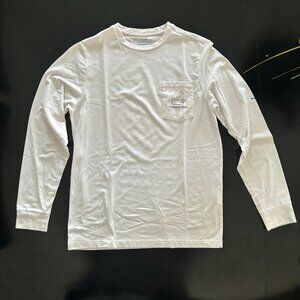 Vineyard Vines Edgartown T Shirt Youth Boys Regular Fit Large White 16